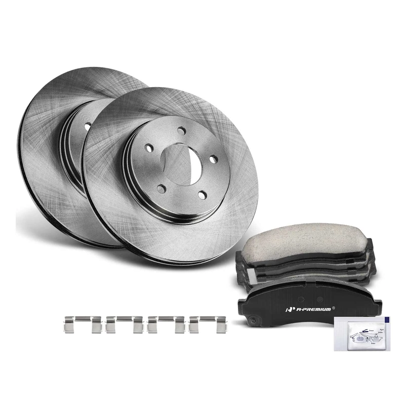 2003 Saturn Vue Brake Rotor and Pad Kit Set of 6 Front Driver & Passenger A-Premium APBRPR1210