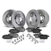 2008-2015 Scion xB Brake Pad and Rotor Kit Set of 12 Front & Rear A-Premium APBRPR162