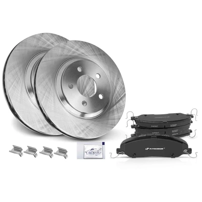 Front Disc Brake Rotors & Ceramic Brake Pads