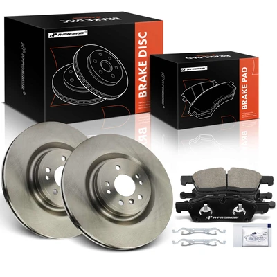 6 Pcs Front Disc Brake Rotors & Brake Pads