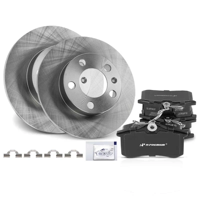 Rear Disc Brake Rotors & Ceramic Brake Pads