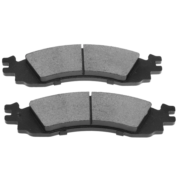 Disc Brake Rotors and Ceramic Pads Kit, 6 Pcs, Front Driver & Passenger, A-Premium, APBRPR184