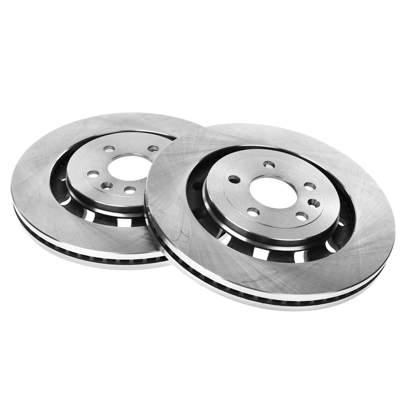 Brake Pad and Rotor Kit, 6 Pcs, Front Driver & Passenger, A-Premium, APBRPR193
