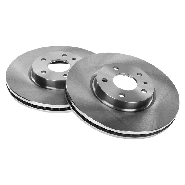 Disc Brake Rotors and Ceramic Pads Kit, 6 Pcs, Front Driver & Passenger, A-Premium, APBRPR196