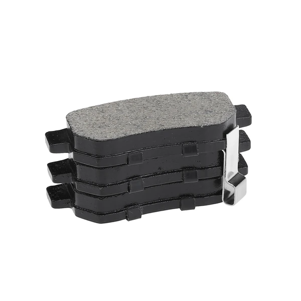 Disc Brake Rotors and Ceramic Pads Kit, 6 Pcs, Rear Driver & Passenger, A-Premium, APBRPR060