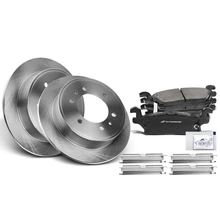 Rear Disc Brake Rotors & Ceramic Brake Pads