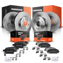 2008-2017 Honda Accord Brake Pad and Rotor Kit Set of 12 Front & Rear A-Premium APBRPR298