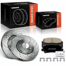 2013-2021 Mazda CX-5 Brake Pad and Rotor Kit Set of 6 Front Driver & Passenger A-Premium APBRPS1229