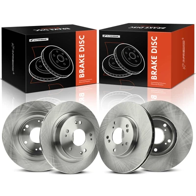 Front & Rear Disc Brake Rotors