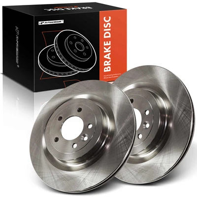 2 Pcs Rear Disc Brake Rotors