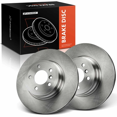 2 Pcs Rear Disc Brake Rotors