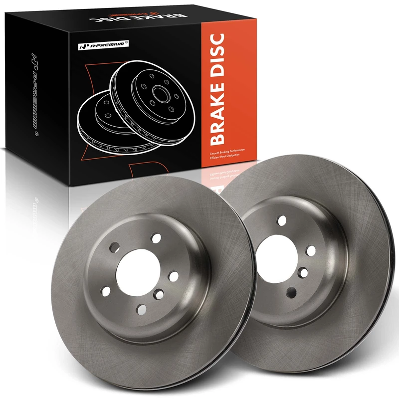 2 Pcs Rear Disc Brake Rotors for 2014 BMW 740i