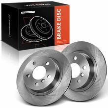 2 Pcs Rear Disc Brake Rotors