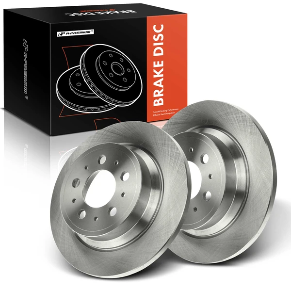Rear Disc Brake Rotors for 2003-2007 Volvo XC70
