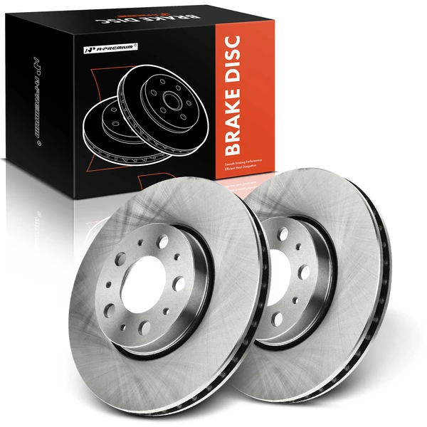 Front Disc Brake Rotors for Volvo XC70 2003-2007 S60 2001-2009 S80 V70