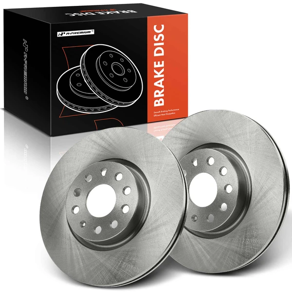 Front Disc Brake Rotors for 2006-2013 2015-2020 Audi A3
