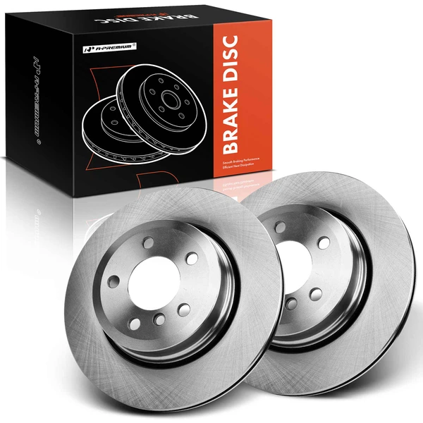 Rear Disc Brake Rotors for BMW X3 2004-2011 E83 F25 317.5 mm
