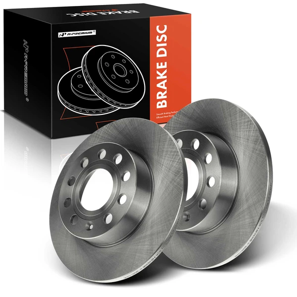 Rear Disc Brake Rotors for 2008 Audi A3
