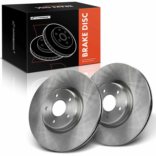 Front Disc Brake Rotors for 2004-2011 Volvo S40