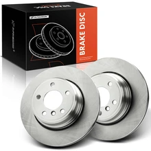 2 Pcs Rear Disc Brake Rotors