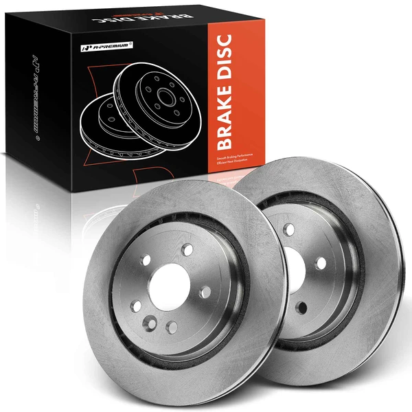 Rear Disc Brake Rotors for 2011-2018 Volvo S60