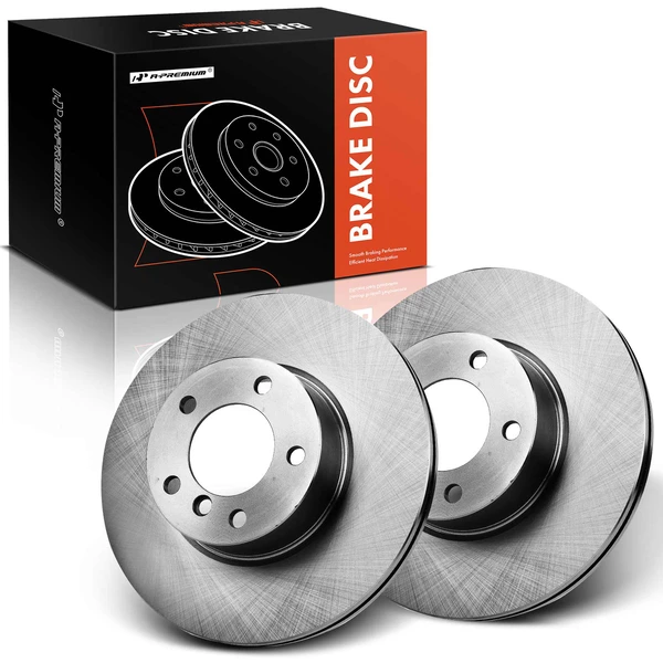 Front Disc Brake Rotors for 2017-2019 BMW 330i xDrive