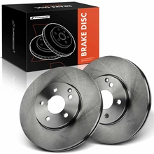 2 Pcs Front Disc Brake Rotors