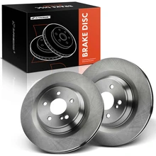 2 Pcs Rear Disc Brake Rotors