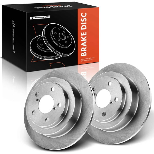 Rear Disc Brake Rotors for 2005-2006 Saab 9-2X