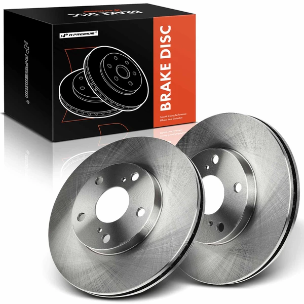 Front Disc Brake Rotors for 1998-2003 Toyota Sienna