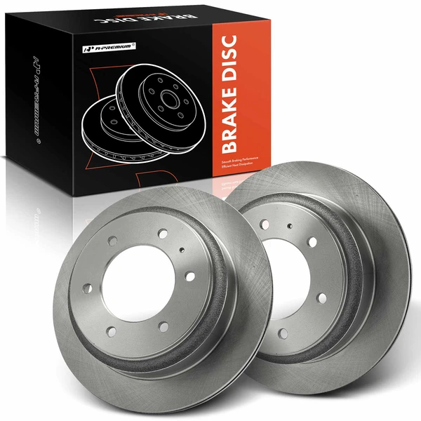 Rear Disc Brake Rotors for 1992-2002 Isuzu Trooper