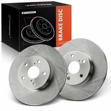 2 Pcs Front Disc Brake Rotors