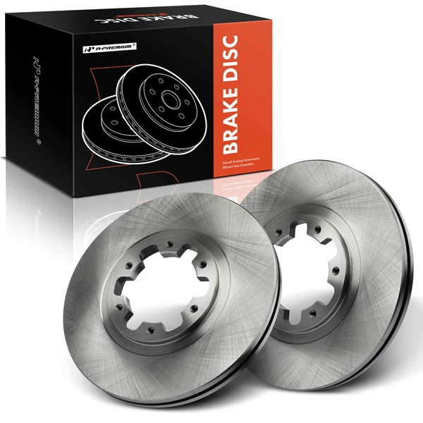 Front Disc Brake Rotors for 1998-2003 INFINITI QX4