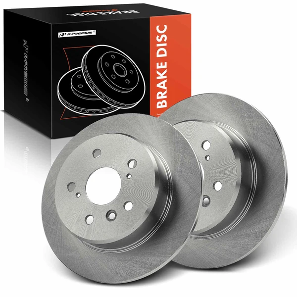 A-Premium APBRR453 Brake Rotor Rear Driver & Passenger