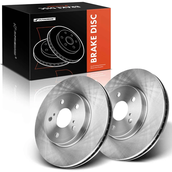 Front Disc Brake Rotors for 2004-2010 Toyota Sienna