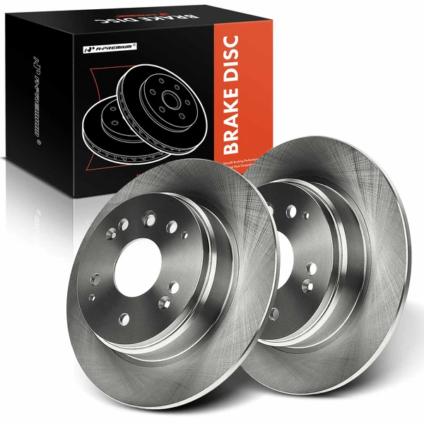 Rear Disc Brake Rotors for 2004-2008 Acura TL