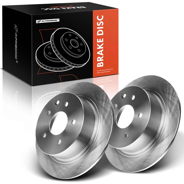 Rear Disc Brake Rotors for 2007-2019 Nissan Sentra