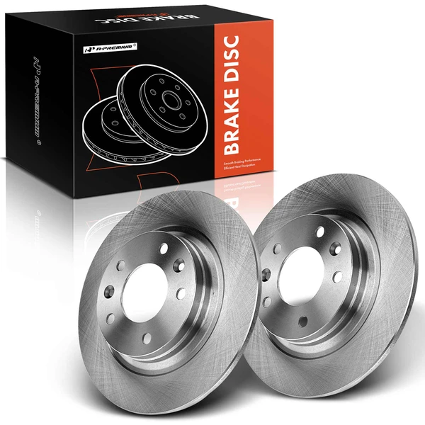 Rear Disc Brake Rotors for 2006-2011 Mercury Milan