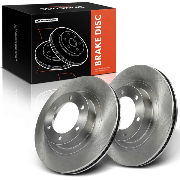 Front Disc Brake Rotors for 2003-2009 Lexus GX470