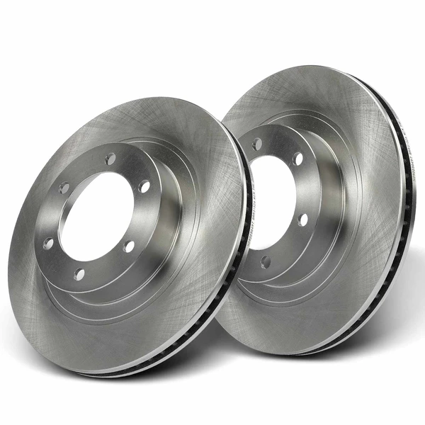 Front Disc Brake Rotors for Toyota 4Runner Lexus GX470 2003-2009 V8 4.7L 338mm