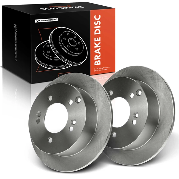 Rear Disc Brake Rotors for 2005-2010 Kia Sportage