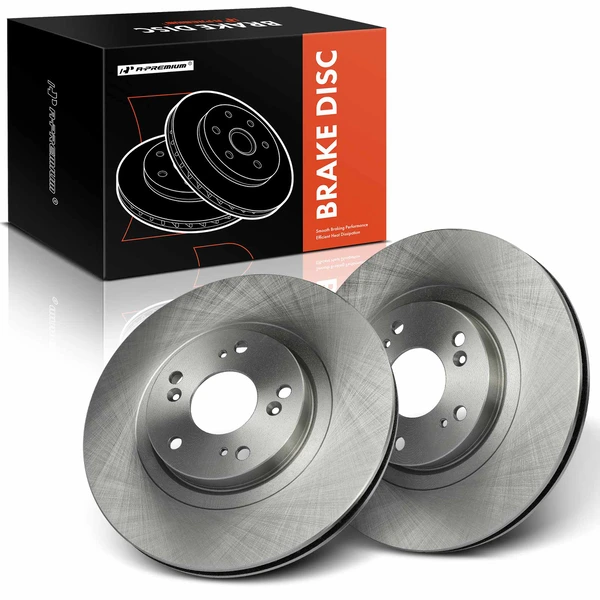 Front Disc Brake Rotors for 2007-2010 Acura CSX