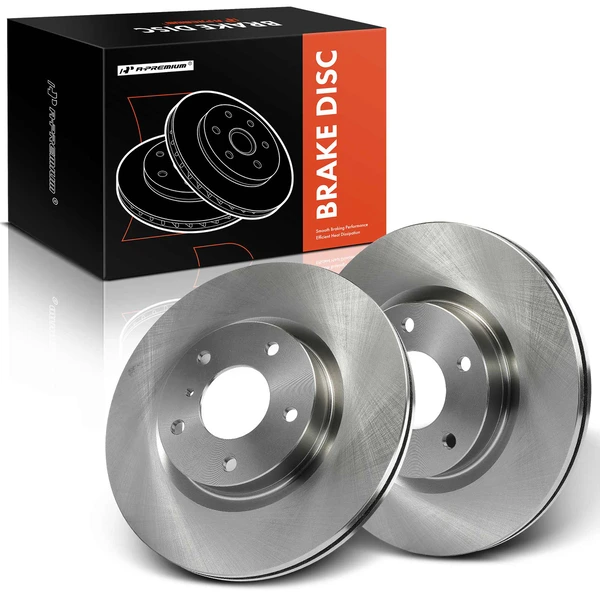 Front Disc Brake Rotors for INFINITI G35 2003-2005 Nissan 350Z V6 3.5L 296mm