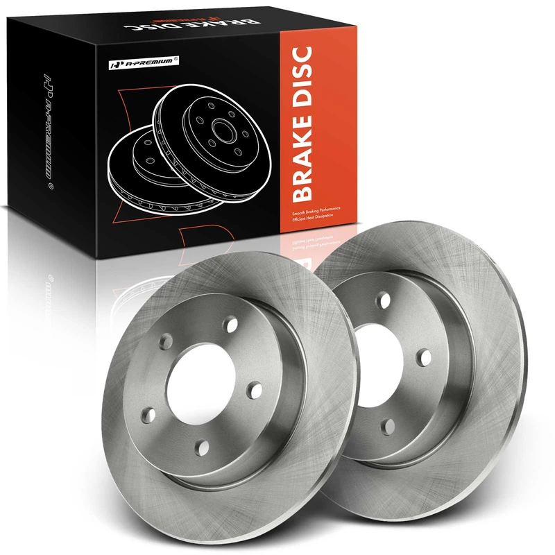 Rear Disc Brake Rotors for Mazda 3 2004-2013 L4 2.0L