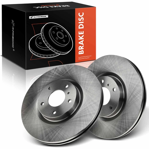 Front Disc Brake Rotors for Infiniti EX35 G37 M45 Q70L Nissan 370Z Maxima Murano