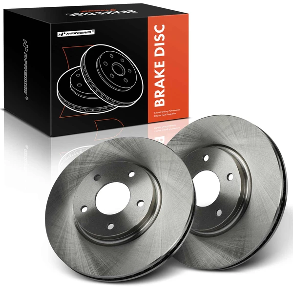Front Disc Brake Rotors for 2004-2009 2011-2017 Nissan Quest