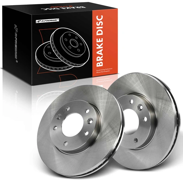 Front Disc Brake Rotors for Kia Sedona 2004-2005 EX LX V6 3.5L 275mm