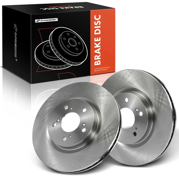 Front Disc Brake Rotors for 2005-2012 Acura RL