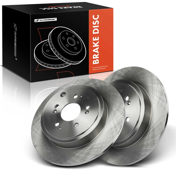 Rear Disc Brake Rotors for Honda Ridgeline 2006-2014 V6 3.5L