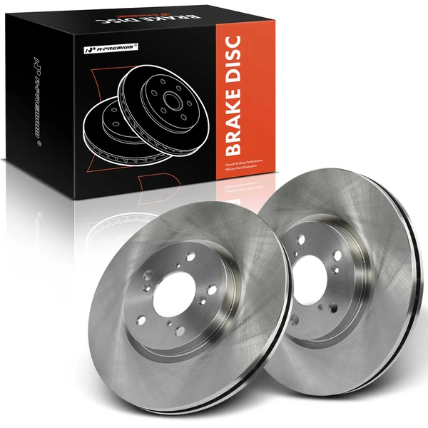 Front Disc Brake Rotors for 2006-2014 Honda Ridgeline